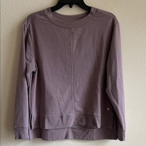 Apana Purple Crewneck Sweatshirt